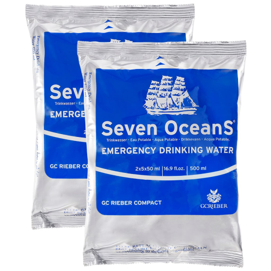 Seven Oceans avarinis geriamasis vanduo – 2 × 500 ml