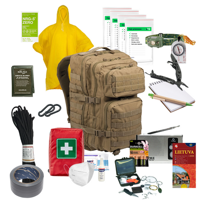 Išgyvenimo kuprinė 72 OPTIMALI